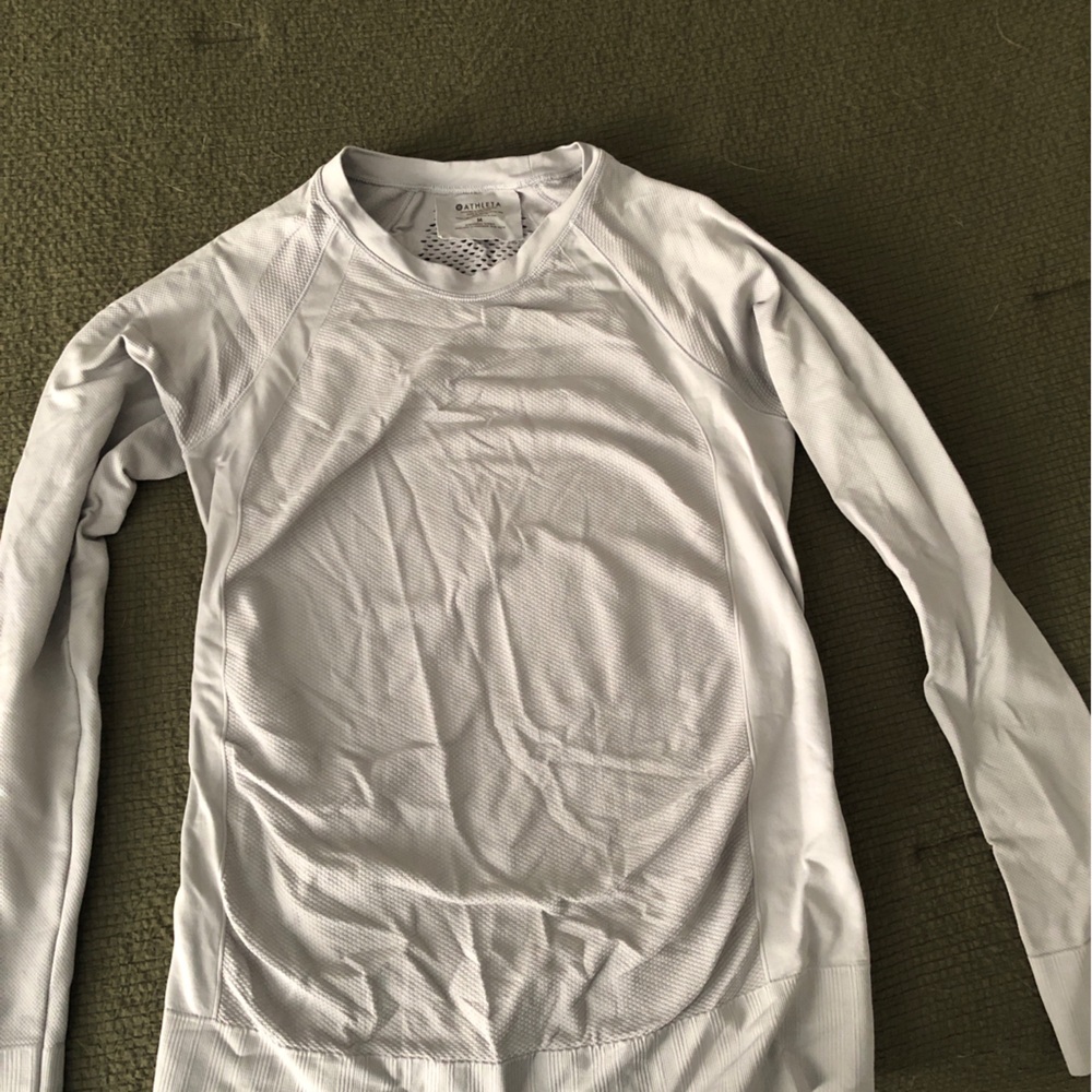 Grey Athleta long sleeve size M